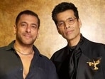 Salman with Karan.