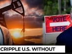 Donald Trump says more oil is moving through the Strait of Hormuz than before the Iran war, crediting American control with limiting prices. 