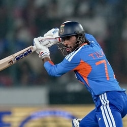 Tilak Varma looks to pull of herculean batting effort