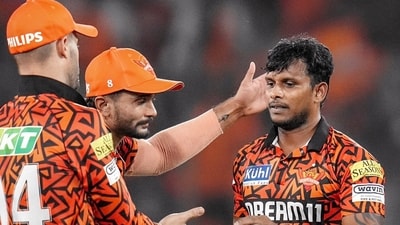 T Natarajan returns to SRH for his second stint. (IPL-X) T Natarajan returns to SRH for his second stint. (IPL-X)