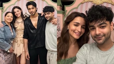 Aneet Padda's 24th birthday bash was star-studded.