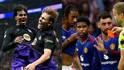 UCL: Barcelona hammer Galatasaray, Manchester United fall to Atletico Madrid (AFP and Reuters Images) UCL: Barcelona hammer Galatasaray, Manchester United fall to Atletico Madrid (AFP and Reuters Images)