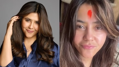 11. ‘Why is it shocking?’ Ektaa Kapoor recalls judgement over her faith, calls for greater acceptance of Hindu folklore. 11. ‘Why is it shocking?’ Ektaa Kapoor recalls judgement over her faith, calls for greater acceptance of Hindu folklore.