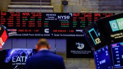 US stock futures fall as inflation rises to 3.7% and Treasury yields climb.
(REUTERS/Jeenah Moon/File Photo) (REUTERS)