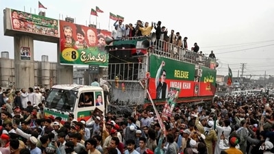 Pro Imran Khan protests in Khyber Pakhtunkhwa