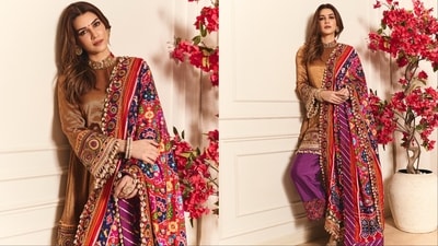 Kriti Sanon was styled by Sukriti Grover.
