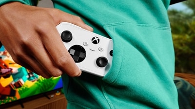Microsoft has revealed the Xbox Nano Controller, a small wireless gamepad built for younger players. (X @XBOX)