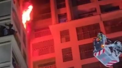 The cause of the fire could not be immediately ascertained.