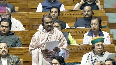 Union minister of state L Murugan quit the Union Cabinet on Tuesday. (PTI)