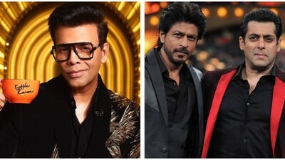 Karan Johar wants to direct Shah Rukh Khan and Salman Khan in a film.
