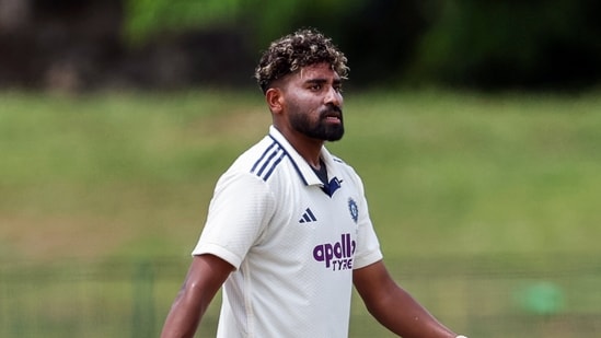 Mohammed Siraj recently played the Ranji Trophy match against Tripura.