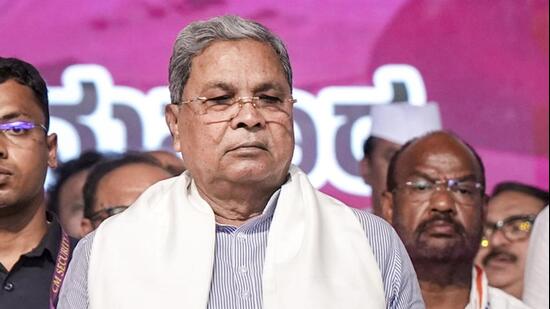 Former Karnataka chief minister Siddaramaiah. (PTI)