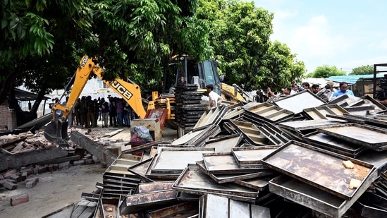 Chief Minister Yogi Adityanath’s initiative to provide housing to the poor on land reclaimed from the "mafia" is an effort to establish this very principle in public life, Singh says. (PTI)
