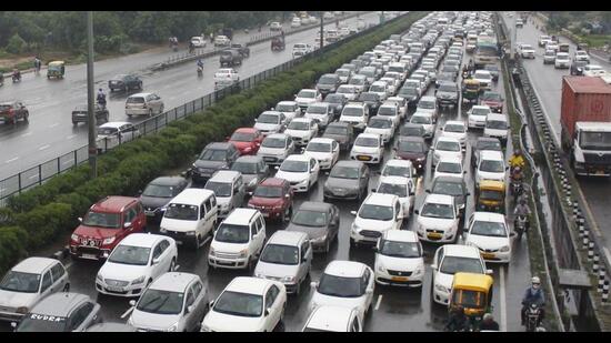 Police said the measures were intended to strengthen enforcement and improve compliance with traffic rules. (HT PHOTO/Representative)