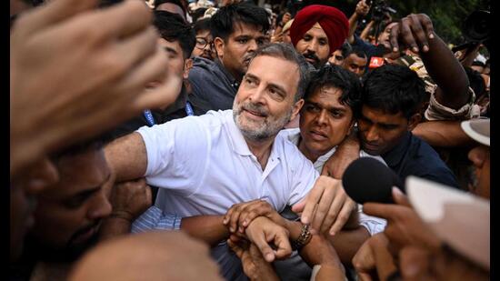 The Congress’ long record in government must be judged not merely by its achievements, but also by its failures, policy choices and accountability. (AFP)