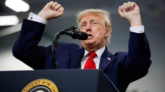 Trump described Greenland as crucial to US and European security and said exploration for oil, gas and minerals was about to start. (REUTERS)