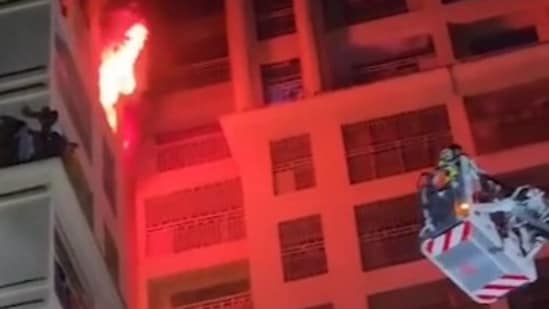 The cause of the fire could not be immediately ascertained.