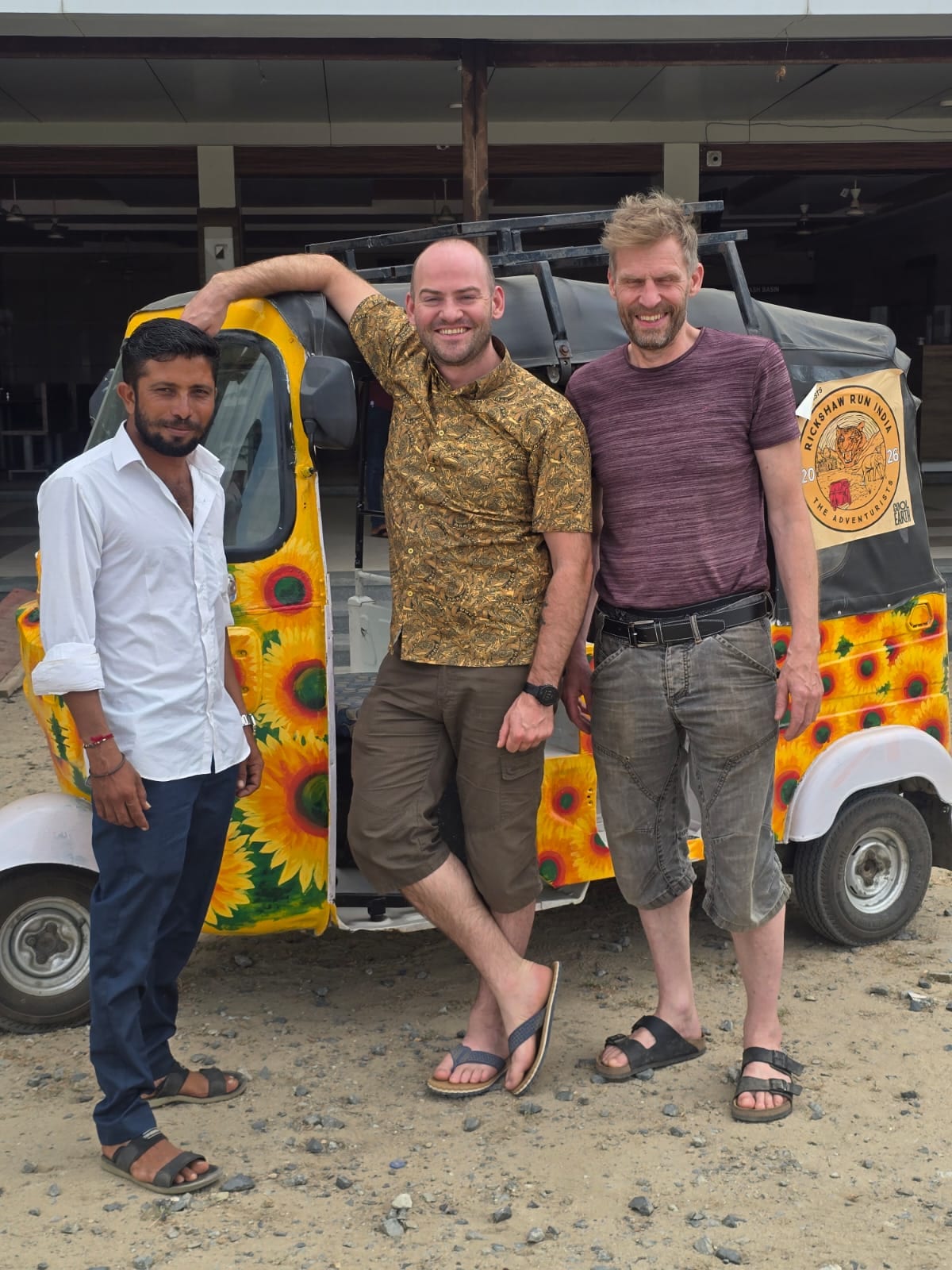 Øyvind Hesjevik and his uncle Jo Inge Hesjevik during their trip to India. (Øyvind Hesjevik) Øyvind Hesjevik and his uncle Jo Inge Hesjevik during their trip to India. (Øyvind Hesjevik)