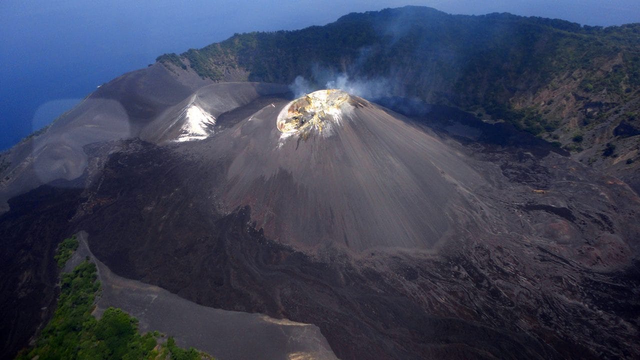 Due to its active volcanic status, access to the island is strictly controlled and only possible via authorised boat tours. (Incredible India) Due to its active volcanic status, access to the island is strictly controlled and only possible via authorised boat tours. (Incredible India)