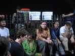 Lok Sabha LoP Rahul Gandhi and Congress MP Priyanka Gandhi Vadra meet the parents of Ankita Bhandari, protesting against the appointment of BJP leader Dushyant Kumar Gautam as Sikkim Governor.