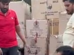 According to investigators, the crime branch received information about firecrackers being stored illegally and conducted a raid at the godown.