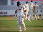 South Africa's Tristan Stubbs walks back to the pavilion after his dismissal on day four of the first Test match between South Africa and Australia. South Africa's Tristan Stubbs walks back to the pavilion after his dismissal on day four of the first Test match between South Africa and Australia.