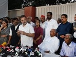 ఇండియా బ్లాక్ కూటమి నేతలు(Hindustan Times)