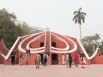 Jantar Mantar and its environs have always occupied a very distinctive place in Delhi’s landscape. Its history begins sometime in the 16th century, when Akbar occupied the Mughal throne. (Shutterstock)