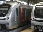 Mumbai, India - June 7, 2014:Mumbai Metro Rail preview in Mumbai, India, on Saturday, June 7, 2014. (Photo by Kalpak Pathak/ Hindustan Times) (Hindustan Times)