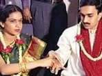 The two got engaged on December 1, 2003, and their wedding was scheduled for April 11, 2004.