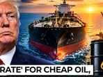 The Trump administration is considering allowing sanctioned “shadow fleet” tankers to carry non-sanctioned oil. 