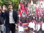 The “Protect Democracy” protest was organised by Congress MP B Manickam Tagore and the Tamil Nadu Congress Committee (TNCC).