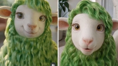 Kiwibank’s new AI mascot Buck. (Instagram/@kiwibanknz) Kiwibank’s new AI mascot Buck. (Instagram/@kiwibanknz)