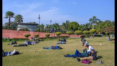 However, an official, on condition of anonymity, said that they had “received directions from higher authorities about closing the parks”. (RAJ K RAJ /HT PHOTO)