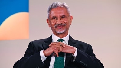 S. Jaishankar, India's minister of external affairs, during the Bloomberg New Economy Forum in New Delhi, India, on Tuesday, Oct. 13, 2026. The New Economy Forum is being organized by Bloomberg Media Group, a division of Bloomberg LP, the parent company of Bloomberg News. Photographer: Prakash Singh/Bloomberg (Bloomberg)