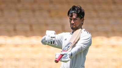 Kumar Kushagra continues to impress. (PTI) Kumar Kushagra continues to impress. (PTI)