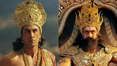 Ramayana international trailer gives a fresh glimpse of Ranbir Kapoor and Yash’s face-off, fans can't keep calm. Ramayana international trailer gives a fresh glimpse of Ranbir Kapoor and Yash’s face-off, fans can't keep calm.