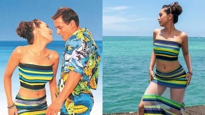 Salman Khan objected to Karisma Kapoor's outfit in Dulhan Hum Le Jayenge.