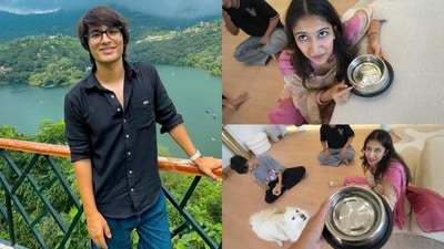 Sourav Joshi faces backlash after he asks his wife to drink water from his dog's bowl.