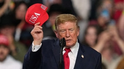 A list obtained by The Washington Post shows who donated to President Donald Trump’s White House ballroom project. (AP Photo) A list obtained by The Washington Post shows who donated to President Donald Trump’s White House ballroom project. (AP Photo)