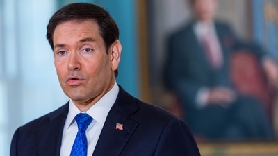 Rubio is scheduled to visit Mumbai and Jamnagar after participating in the C5+1 ministerial meeting in Uzbekistan. (AP Photo/Manuel Balce Ceneta)