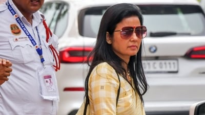 Trinamool MP Mahua Moitra. (ANI) Trinamool MP Mahua Moitra. (ANI)
