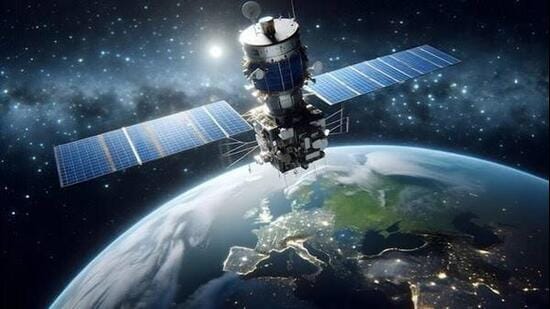 Defence ministry on Thursday signed two contracts worth ₹4,106 crore for a dedicated communication satellite. (Representative photo)