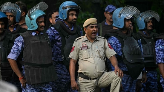 In addition to the 6,000 personnel, the Delhi Police has deployed 220 companies of the Central Armed Police Forces (CAPF)
