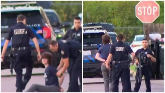 US teen, Alexandros Paporakis, accused of planning mass shooting at Hindu temple arrested in Illinois (Shashank Mattoo/X)
