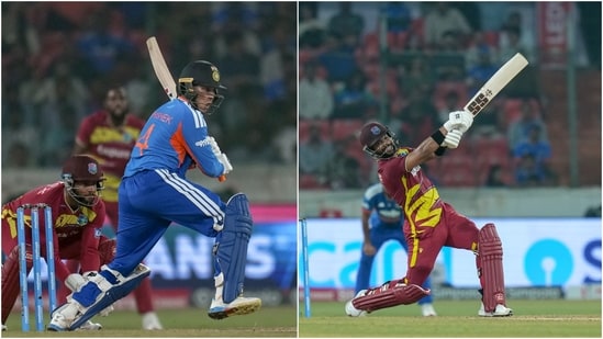 Abhishek Sharma and Shai Hope
