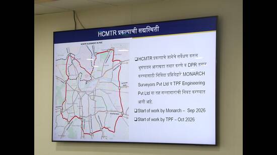 Officials have been asked to complete land demarcation and measurements along both proposed routes within the stipulated period. (HT PHOTO)