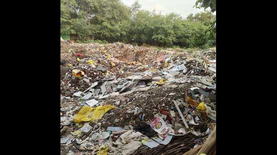 Residents alleged that multiples complaints have been made to the concerned authorities over the years but the issue remains to be resolved permanently. (HT Photo)