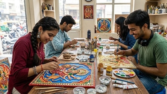 The workshops offer attendees to soak in the festive fervor through art and culture.
