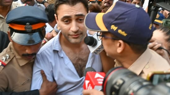 Imran Khan was detained for taking part in anti-CEC protests on October 10.